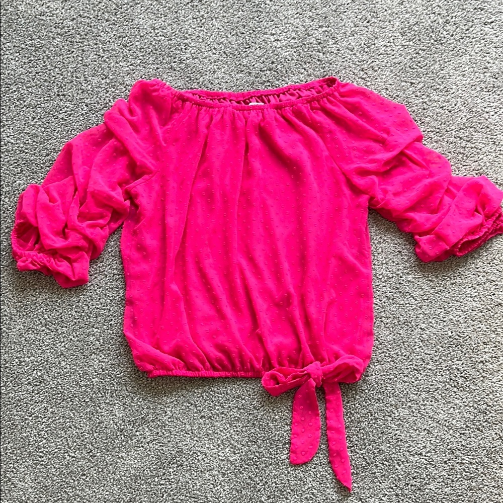 Hot Pink Top